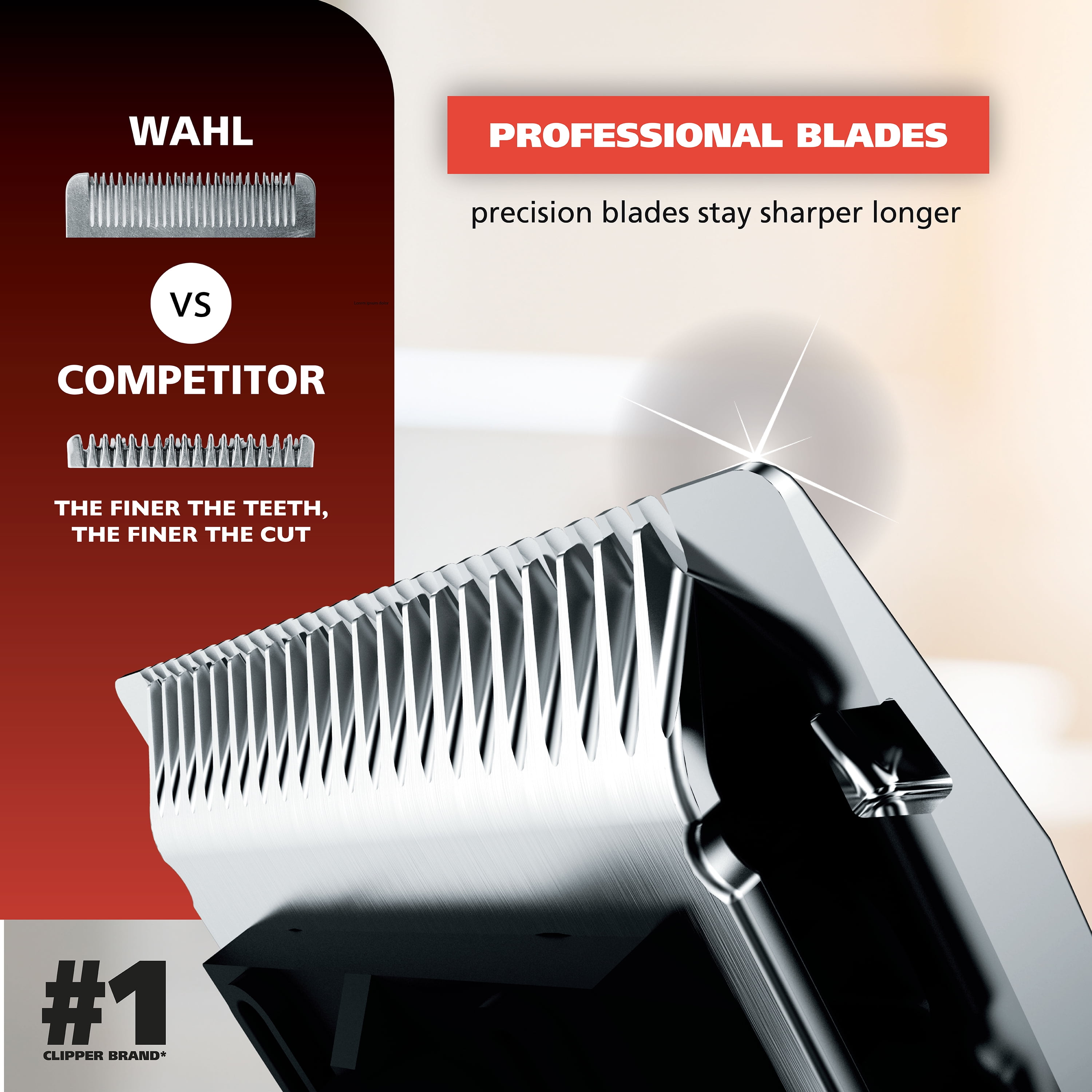 Wahl Trim Pro Compact Corded Trimmer for Men with Detachable Blades 3025731
