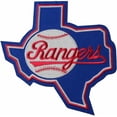 thumbnail image 2 of Texas Rangers Throwback Primary Team Logo Patch (1984-1993), 2 of 3