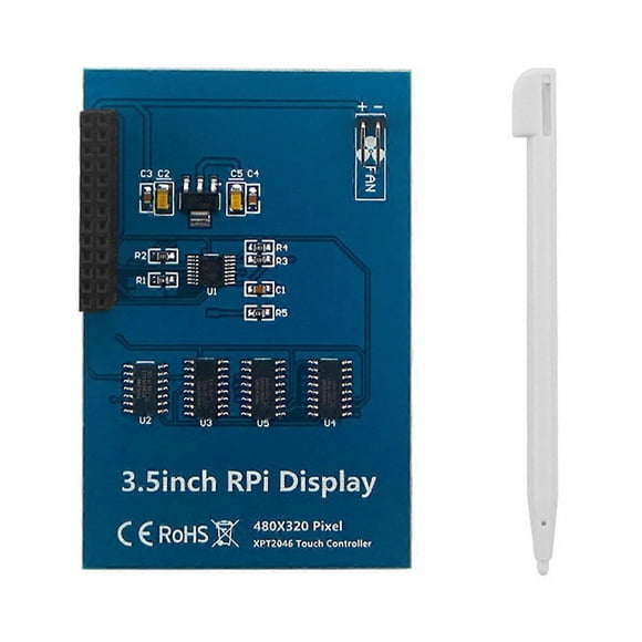 3.5 Inch RPI Display Touchscreen 480X320 For Raspberry Pi 5