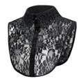 thumbnail image 2 of Stylish Detachable Half Shirt Half Blouse with Floral Lace Fake Collar Elegant for Women, 2 of 2