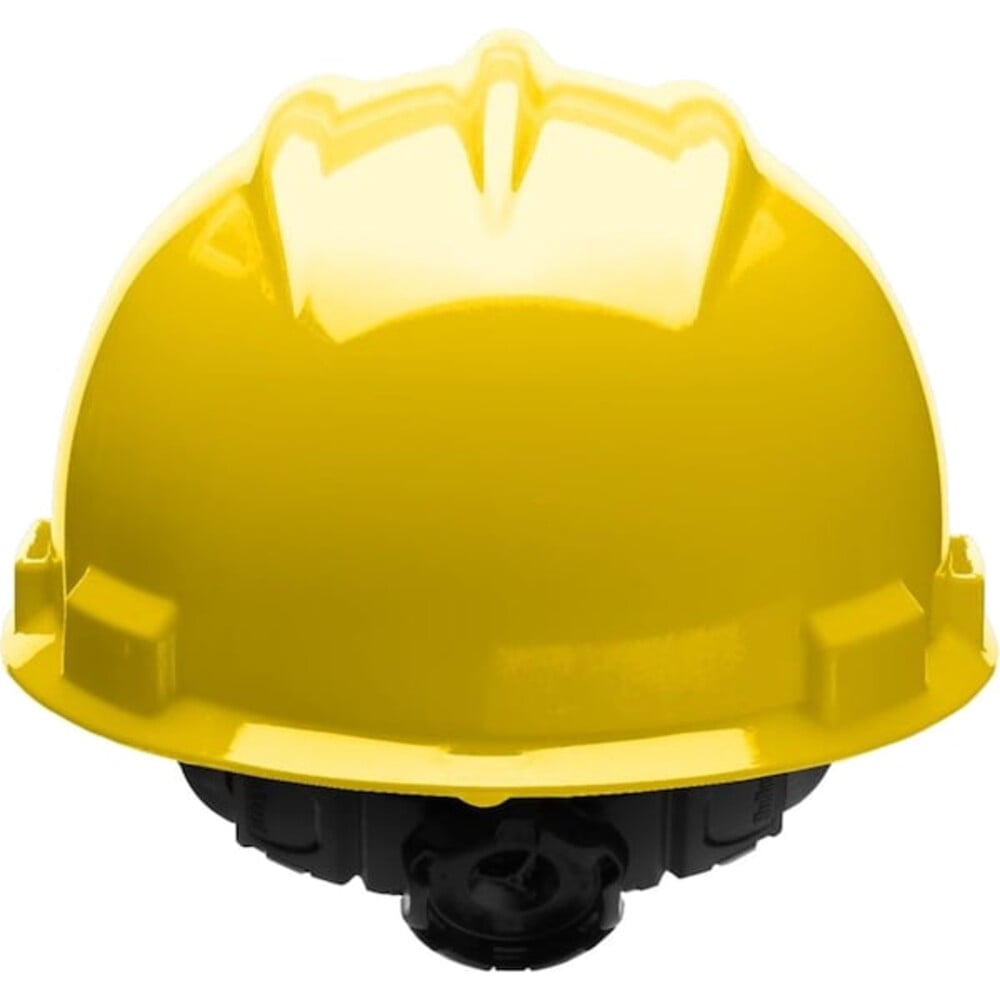 Hard Hat, S61, Polyethylene, 4 Point Ratchet, Type 1, Class E, Yellow 61YLR