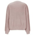 thumbnail image 5 of TKLPEHG Sweaters for Women Plus Size Fall Fashion Solid Casual Long Sleeve Warm Pullover Sweaters (Rose Gold,XXL), 5 of 6