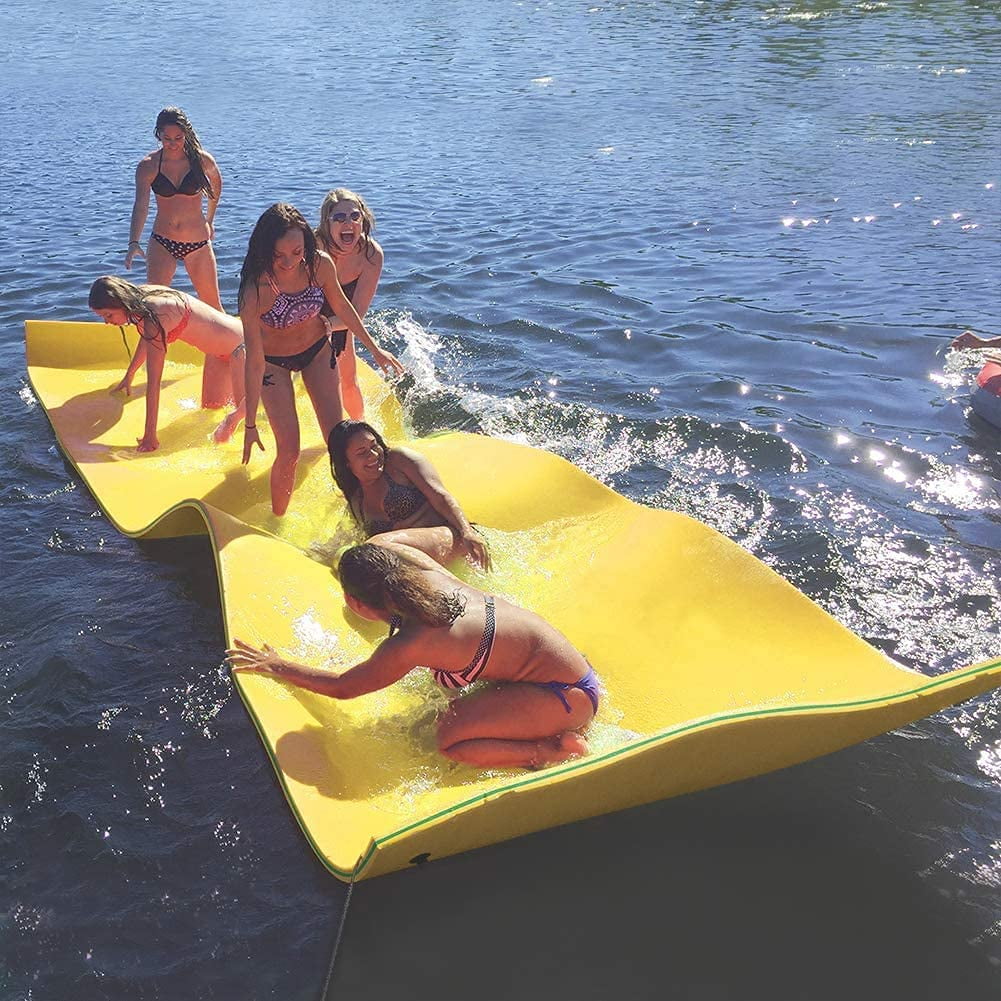 3/4 Layer Floating Island Water Pad Sports Foam Float  Mats Beach Lake Utility 