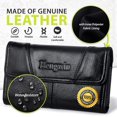 thumbnail image 4 of Hengwin Horizontal Smartphone Case Samsung Galaxy S20+ S10+ S9 Plus S8 Plus Belt Loop Cellphone Pouch iPhone XS, 4 of 5