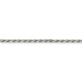 thumbnail image 2 of Sterling Silver 2.5mm Diamond-cut Rope Chain (Weight: 16.69 Grams, Length: 28 Inches), 2 of 4