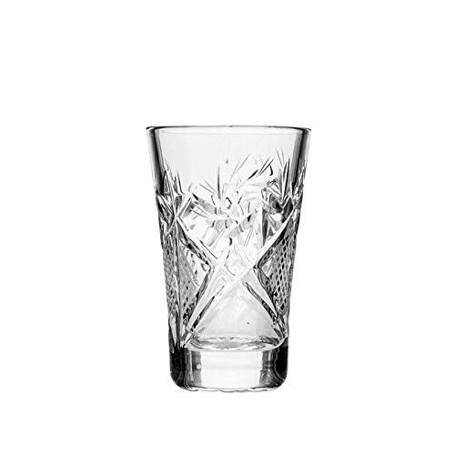 Pair Of Crystal Vodka Shot Glasses, Eliská