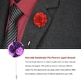thumbnail image 4 of Minnieouse Broches Corsage Lapel Pin hecho a mano Insignias de boda Stick Trajes Decoraciones Hombres Boutonniere Favor Chaquetas Accesorios Accesorios de disfraces Tipo 2 Minnieouse AP010212-02, 4 of 6