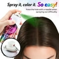 thumbnail image 4 of Temporary Hair Color Spray DIY Hair Color Spray, Hair Color Spray, Fast Dyeing, Easy Wash Out for Party, Fancy, Cosplay, Suitable for Men Women- 100ml(Green), 4 of 8