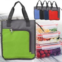 5Pcs Insulated Picnic Bag under $5! Yrmaups Insulated Picnic Bag for Food Delivery, Foldable Cooler Bag for Beach, Thermal Lunch Bag for Travel, Leak Proof Food Bag for Outdoor