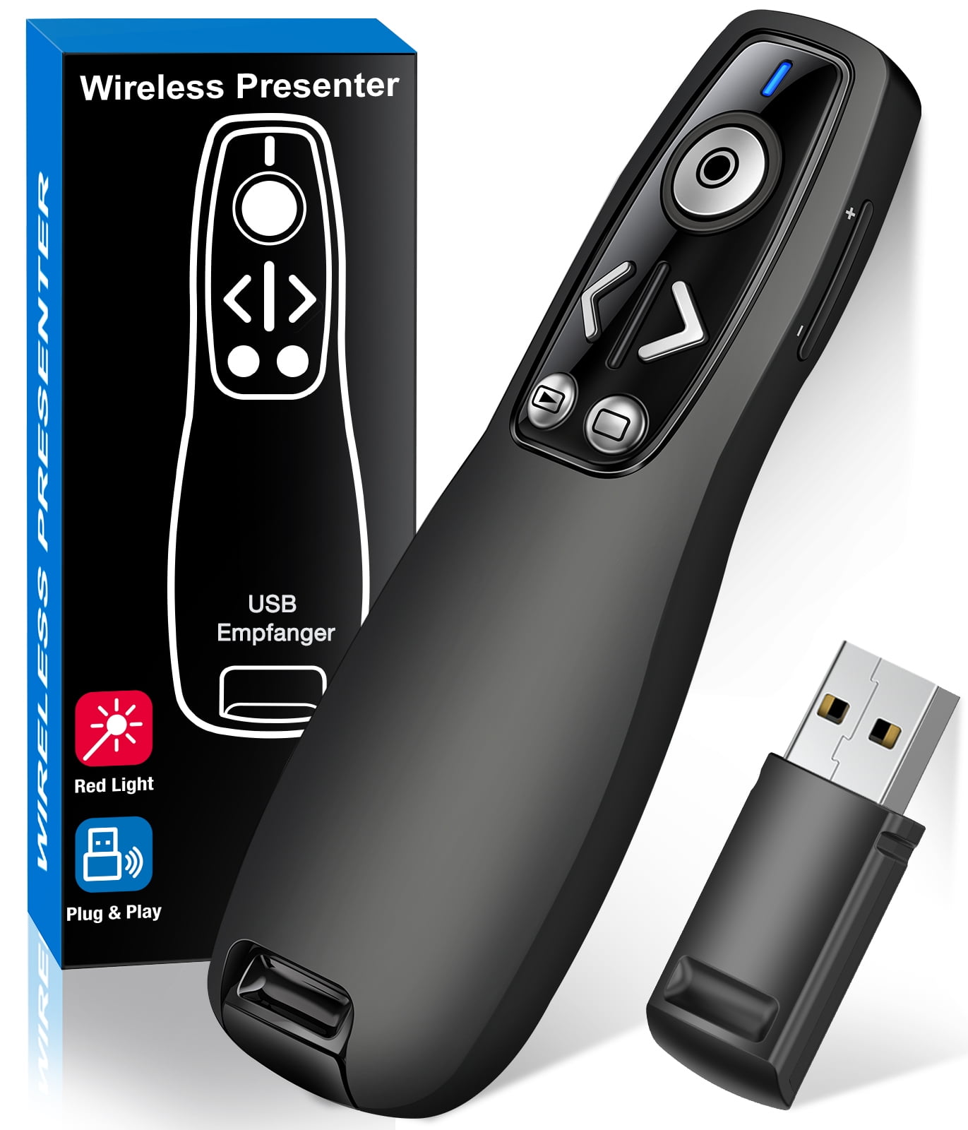 DinoFire Powerpoint Clicker,Presentation Clicker for Remote Control