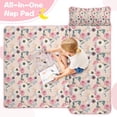 thumbnail image 4 of Pioneer Flower Floral Print Pattern Toddler Nap Mats for Kids Preschool,Sleeping Mat Bag or Kids,Toddler Sleeping Bag,Toddler Nap Mat or Daycare, 4 of 6