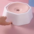 thumbnail image 2 of Cuenco de agua para mascotas, cuenco de agua para mascotas , vehículo de asfixia Nti Overflow Nti Cried Rosa cro Yuyangstore Bebedero para gatos, 2 of 8