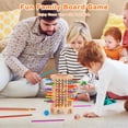thumbnail image 4 of Juego de mesa de madera Montessori Kerplunk con 36 palitos de colores, 4 of 7