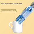 thumbnail image 3 of Hweilai Brosse de Nettoyage Multifonction 3-en-1 Bleue, 3 of 5