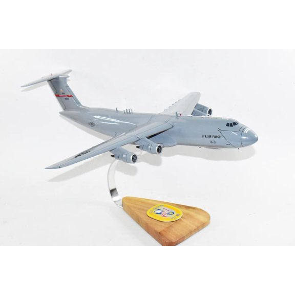 Lockheed Martin® C-5B Galaxy®, 337th Airlift Squadron, 18" Mahogany Scale Model