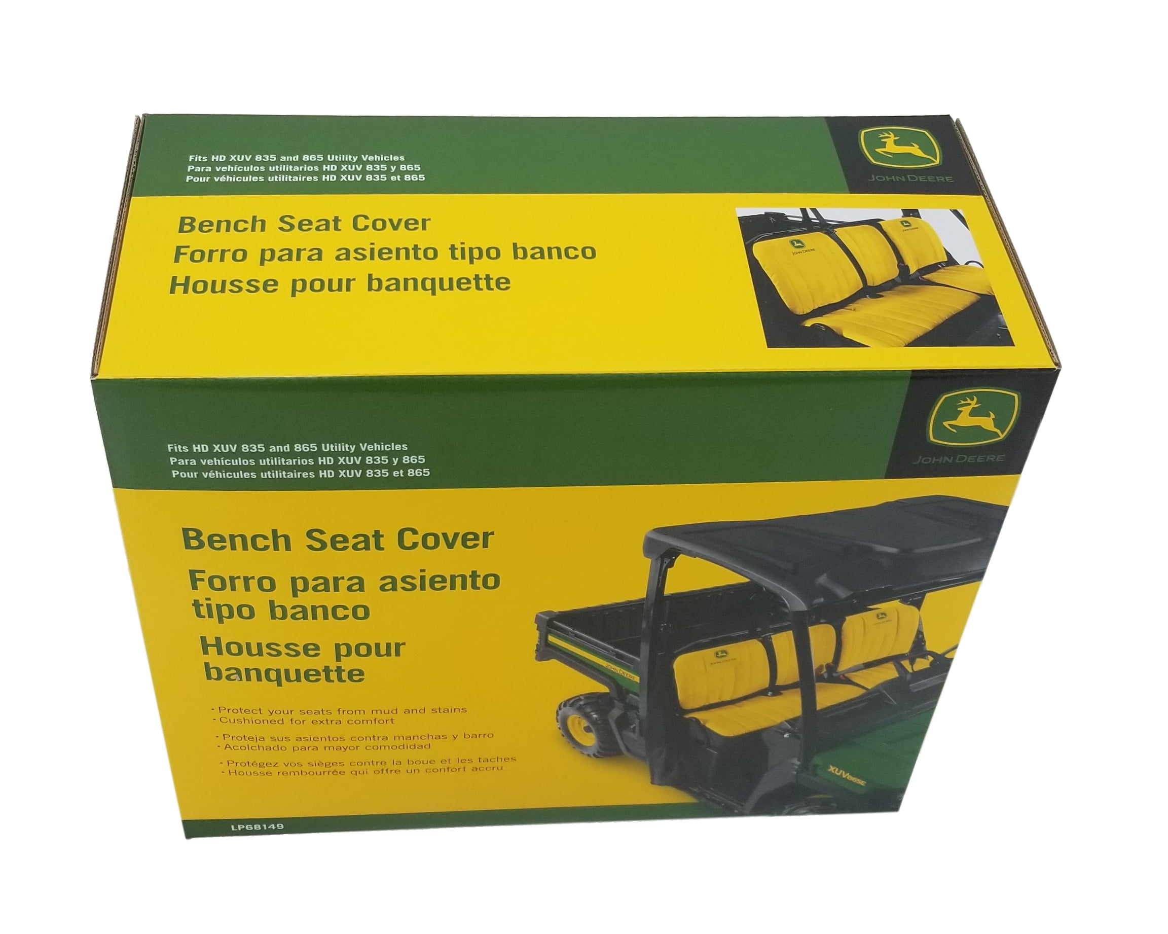 John Deere Gator HD XUV Bench Seat Cover Set LP66450 Walmart