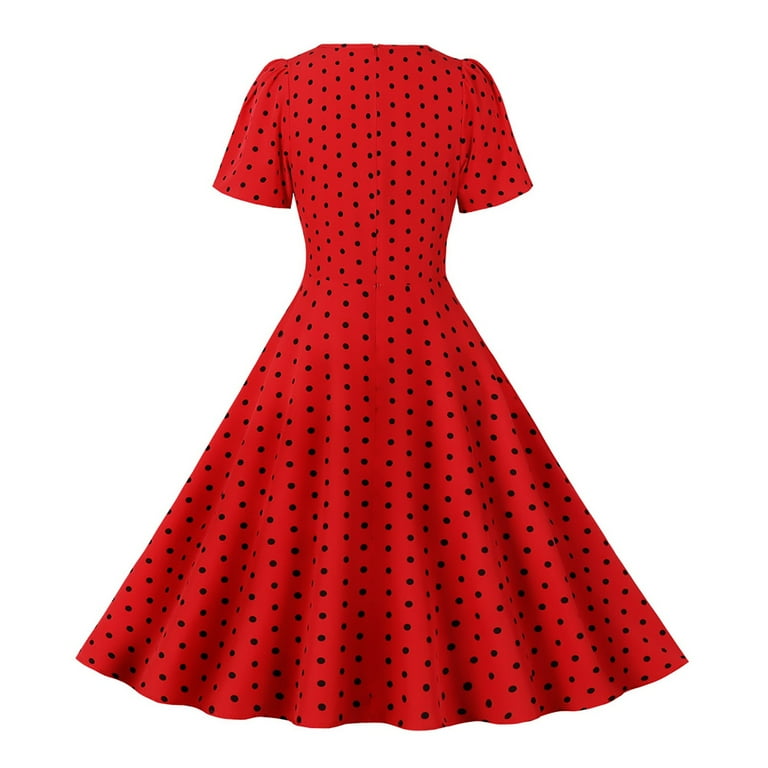 Vintage polyester cheap dress