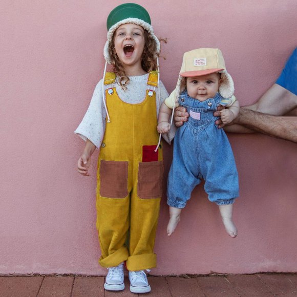 LSLJS Kids Baby Boy Girl Overalls Straps Suspender Pants Corduroy Bib Pocket Trousers, Kids Suspender Pants