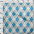 thumbnail image 3 of oneOone Velvet Dusty Gray Fabric Check Argyle Sewing Craft Projects Fabric Prints By Yard 58 Inch Wide, 3 of 4