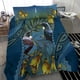 thumbnail image 2 of Juego de cama Tui Bird Mix Kowhai y helecho plateado, Azul, 2 of 6