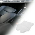 thumbnail image 2 of Unique Bargains Car Center Console Cover Car Armrest Cover 15.75"x11.81"x0.79" White Faux Plush, 2 of 7