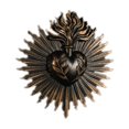 thumbnail image 1 of Gothic Sacred Heart Wall Plaques Gothic Home Decoration Pendant-Camping Essentials-Home Essentials, 1 of 9