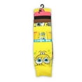 thumbnail image 2 of SpongeBob SquarePants Men's Casual Crew Socks, 6-Pack, Size 8-12, 2 of 11