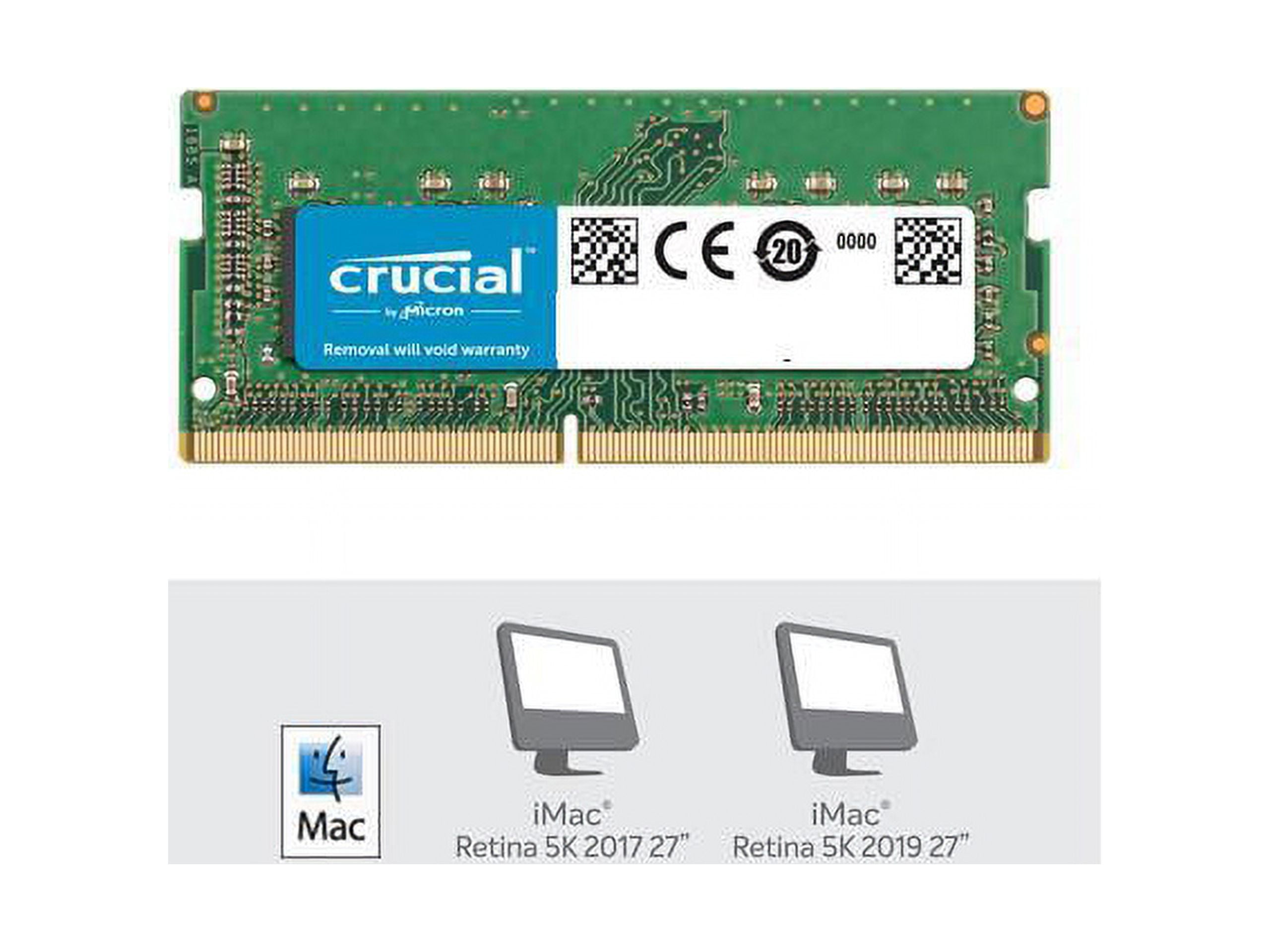 Crucial 16 Go (1 x 16 Go) DDR4 2666 MHz CL19 DR SO-DIMM - Mémoire Crucial  sur