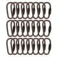 thumbnail image 4 of Paquete de 24 ganchos de mosquetón Inteprter con anillo en D para llavero, 4 of 6