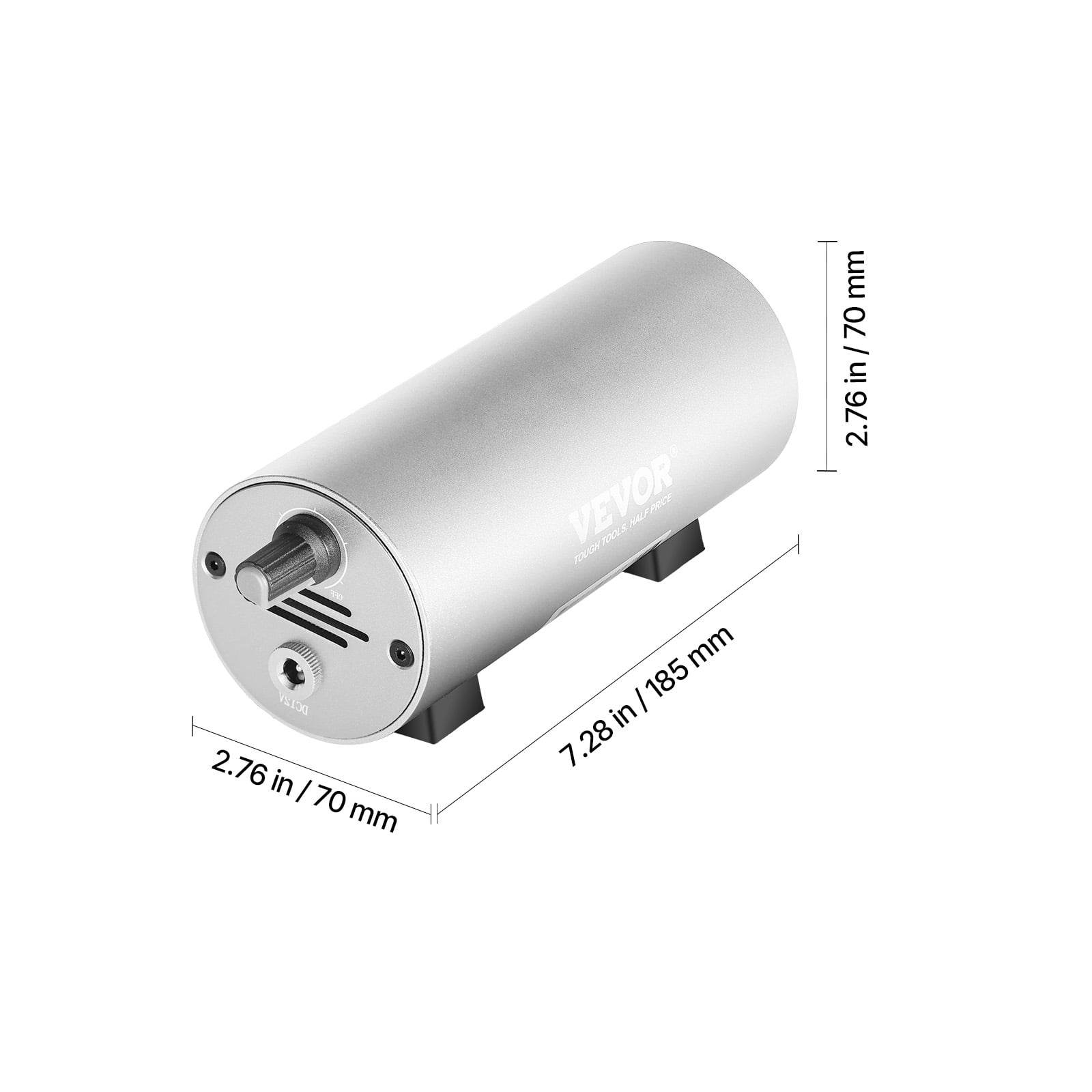 VEVOR Air Assist, Adjustable 30 L/min Airflow, Air Assist Pump Kit for Laser Cutter and Engraver, Clear Smoke and Dust, Reduce Surface Temperature, Shield Laser Lens, for Laser Engraver ≥ 20W
