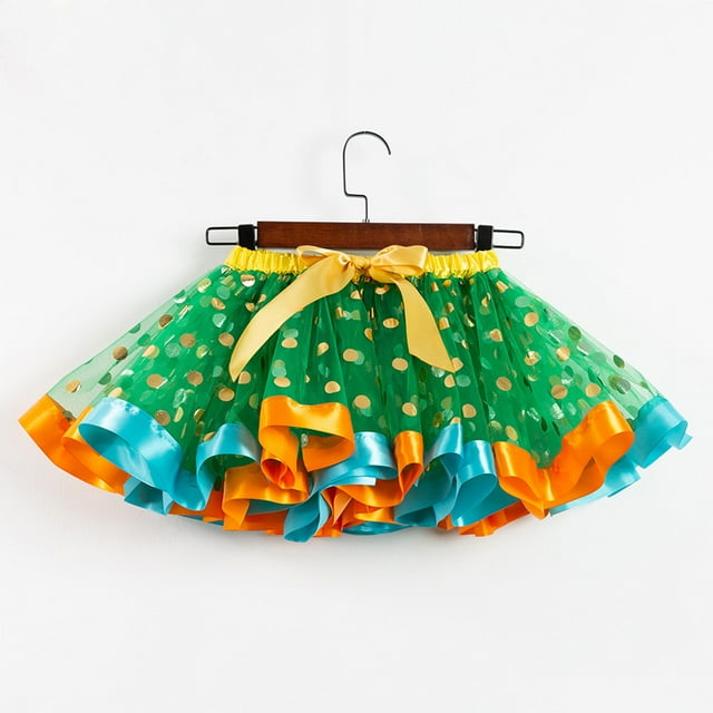 Jupe Tutu de Ballet pour Filles, Robe de Danse pour Tout-Petits avec Motif Imprimé