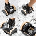 thumbnail image 4 of Gardenised Heavy-Duty Shoe Cleaner & Boot Scraper, Metal/Wood Base, Removes Mud & Snow, 4 of 8