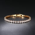 thumbnail image 3 of Pulsera de tenis de Hiphop para hombre, cadena de cristal de circonita cúbica Iced Out de 3/4/5mm, joyería de calle de Hip-hop, H086, 3 of 4