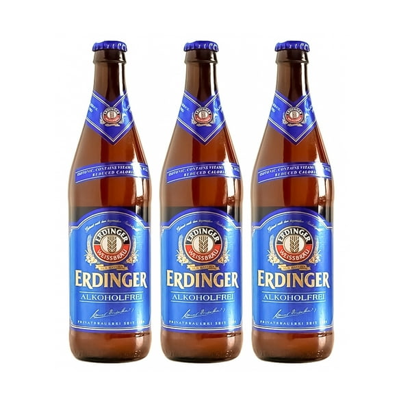 Tripack Cerveza Erdinger Alcoholfrei 500ml C/u Erdinger Alcoholfrei