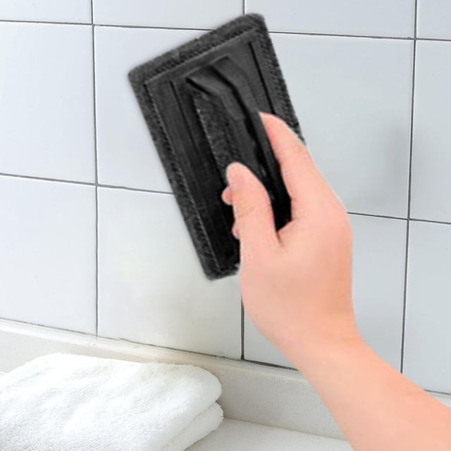 Cepillo de Limpieza Cola Esponja de Mano Negro