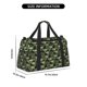 thumbnail image 3 of Balery Camouflage Shark Bolsa de Gimnasio para Mujeres, Bolsa de Viaje con Bolsillo Húmedo, Bolsa de Fin de Semana para Mujeres, Bolsa de Viaje Resistente al Agua, 3 of 7