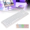 thumbnail image 3 of K71 Mechanical Gaming Keyboard, 71 Keys RGB Backlit Gaming Keyboard, Multimedia Keys, Quiet Silent Type C USB Wired Keyboard for Desktop, Computer, PC, 3 of 7