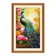 thumbnail image 2 of (4170) Hilo Algodón Egipcio Bordado 14CT 2 Hebras Impresión 61*97cm Kit Serie Punto Cruz Pavo Real en La Ventana 86 Colores, 2 of 9