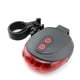 thumbnail image 5 of Flashing Bicycle Tail Light LED Laser Safety Warning Bicycle Lights Cycling Lights Taillights Mountain Bike Tail Warning Lamp, 5 of 5