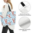 thumbnail image 3 of Easygdp Lobsters Bolsas Tote para Mujer, Bolsos de Hombro para Viaje, Bolsos de Mano de Gran Capacidad para Compras y Trabajo, 3 of 8