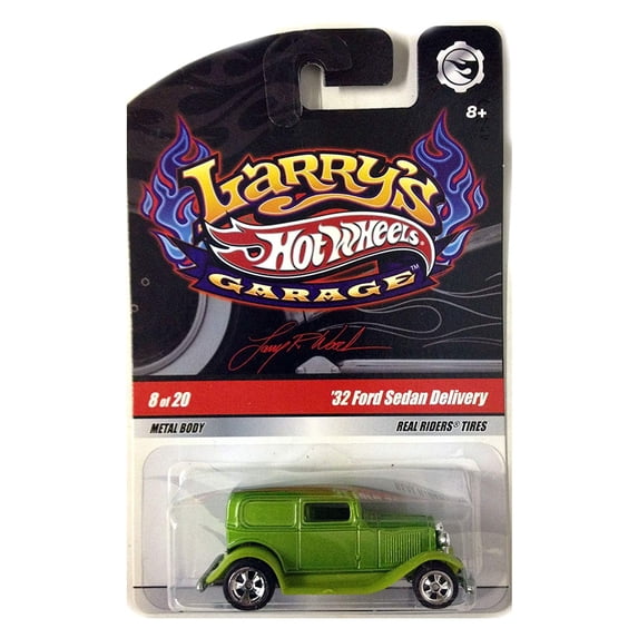 Hot Wheels Larry's Garage GREEN '32 Ford Sedan Delivery 8/20