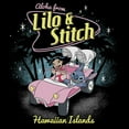 thumbnail image 2 of Boy's Lilo & Stitch Retro '50s Hawaiian Islands  Graphic Tee Black X Small, 2 of 5