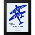 thumbnail image 2 of Retrotravel 19x24 Black Modern Framed Museum Art Print Titled - American Patrol, 2 of 5