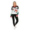 thumbnail image 5 of Jollidays Women's Ice Skating Santa Christmas Pullover Sweater, Sizes S-XXL, 5 of 6