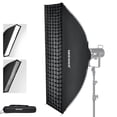 thumbnail image 1 of Soporte tipo Bowens Softbox NEEWER con tiras rectangulares de 30 x 120 cm, 1 of 8