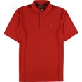 thumbnail image 1 of Greg Norman - Polo de rugby Five Iron Performance para hombre, rojo, pequeño, 1 of 1