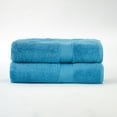 thumbnail image 1 of Solid Organic Cotton 2-Piece Bath Sheet Set, 1 of 5