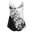 thumbnail image 4 of Women Sleeveless Crop Tops Plus Size, Work Out Shirts Gym Loose Plus Basic Fitted Cropped Tees Womens Summer Tops Casual Plus Size Buy Again My Orders my orders, 4 of 6