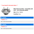 thumbnail image 2 of Wheel Hub Assembly - Compatible with 2013 - 2015 Chevy Malibu 2014, 2 of 2
