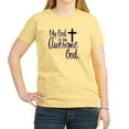 thumbnail image 1 of CafePress - Awesome God Women's Pink T Shirt - Women's Classic T-Shirt, 1 of 1